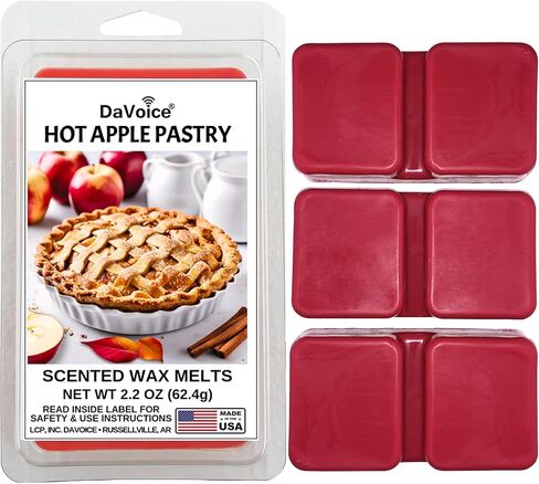 Thanksgiving Wax Melts Soy Blend Fall Wax Melts Wax Cubes Strong Scent Melt - Orange Cranberry Wax Melts Fall Scents, Fall Scented Wax Melts, Food Wax Melts (6 Cubes, 2.2 oz - Orange Cranberry Spice) in Kuwait