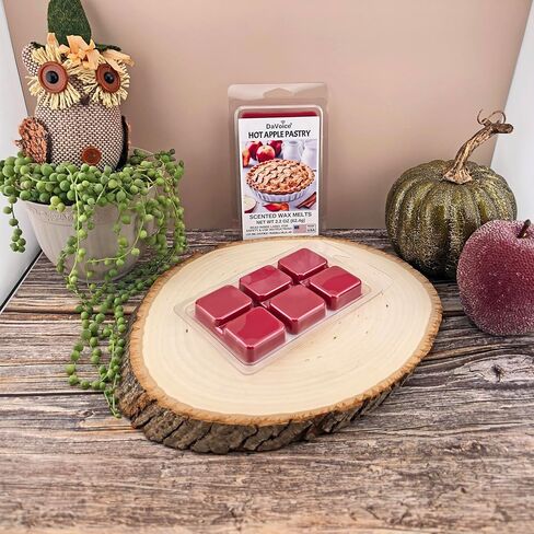 Thanksgiving Wax Melts Soy Blend Fall Wax Melts Wax Cubes Strong Scent Melt - Orange Cranberry Wax Melts Fall Scents, Fall Scented Wax Melts, Food Wax Melts (6 Cubes, 2.2 oz - Orange Cranberry Spice) in Kuwait