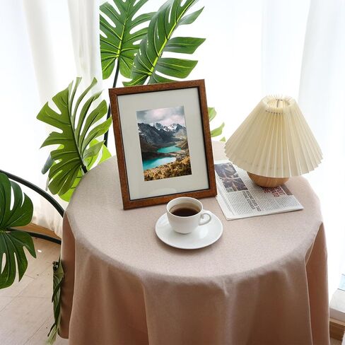 مجموعة إطارات صور Fixwal مقاس 8 × 10 مكونة من 5، إطار صور عتيق، إطار صورة ريفي قديم مع زجاج مقسى، فن زخرفي على الجدران ووضع الطاولة in Kuwait