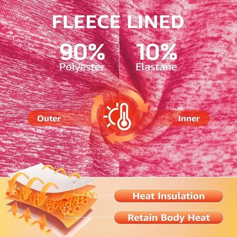 Soneven Girls Fleece Sweatshirts Winter Dresses Half Zip Thermal Pullover Dress Athletic Sweatshirts with Thumbholes in Kuwait