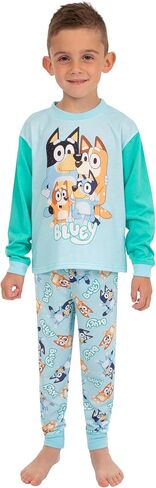 Bluey Boys Pajamas | Bingo Boys' Pajama Sets | Long Sleeve Boys Pajamas in Saudi Arabia