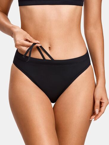 SYROKAN Women's Athletic Training Two Piece Swimsuit Bikini Sets Bathing Suit Racerback Sporty Swimwear in Kuwait