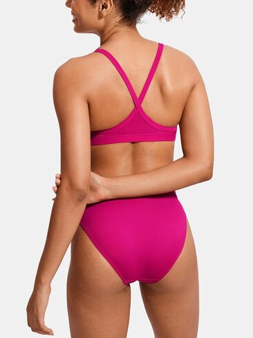 SYROKAN Women's Athletic Training Two Piece Swimsuit Bikini Sets Bathing Suit Racerback Sporty Swimwear in Kuwait