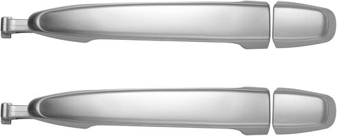 2Pcs Sliding Door Handles for Toyota Sienna 2004 2005 2006 2007 2008 2009 2010,Rear Left Driver & Right Passenger Side,Black in Kuwait