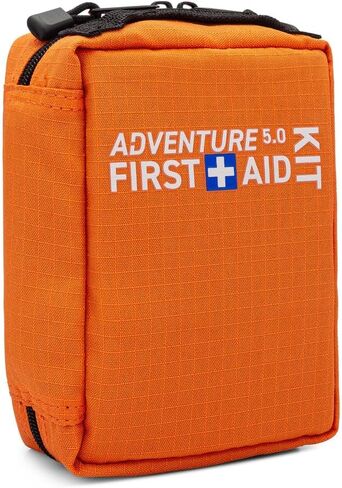 Adventure 5.0 First Aid Kit, Water Repellant Shell – First Aid Kit for Camping, Hiking, Outdoor Sports, Adventure, Travel, Biking – 130 Piece Adventure Essentials Kit in Kuwait