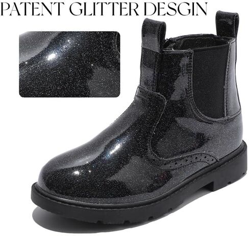 kkdom Boys Girls Waterproof Outdoor Side Zipper Comfort Chelsea Ankle Boots(Toddler/Little Kid/Big Kid) in Saudi Arabia