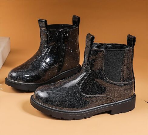 kkdom Boys Girls Waterproof Outdoor Side Zipper Comfort Chelsea Ankle Boots(Toddler/Little Kid/Big Kid) in Saudi Arabia