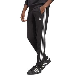 adidas Originals Men's Adicolor Classics 3-Stripes Pants, Black, 4XL