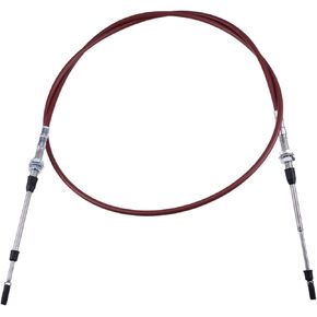 Throttle Cable 86528050 86501120 Compatible with New Holland Skid Steer Loader Cab L565 LX565 LX665 L865 LX865 LX885 LX985 82-1/2"