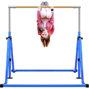 RAVS Gymnastics Bar for Kids with Swing Seat SetMax Load 170LBS
