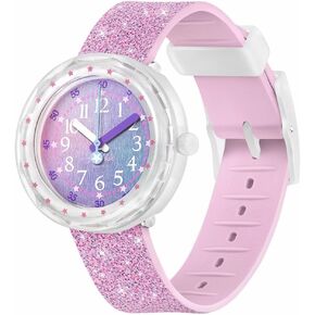 Flik Flak PEARLAXUS Unisex Kids Watch (Model: ZFCSP107), pink