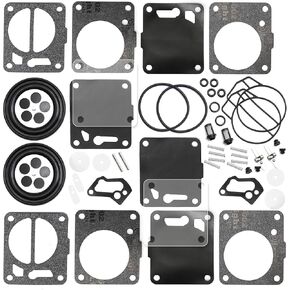 UOIENRT 2 Pack Twin Carburetor Carb Repair Rebuild Kits Replacement for Mikuni SeaDoo 50 717 720 787 800 HX XP SPX GTS SP GS GTX