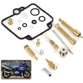 Carb Repair Kit, Motorcycle Carburetor Repair Kit Carb Rebuild Accessory Fit for Suzuki GS500 GS500E 1989‑2000