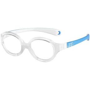 Unisex Kids SA0001.0176 Crystal Blue White Oval 36 mm prescription Frames