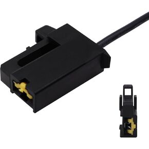 HiSport 90980-10619 1-Way Horn Connector Plug Compatible with Toyota Lexus Scion Subaru
