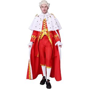 Musical Hamilton Cosplay Costume King's Robe Outfit George Washington Costume