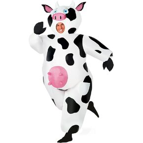 Morph Inflatable Cow Costume Adult Size Blow Up Cow Costume Adult Inflatable Animal Costume Inflatable Costume Adult Funny