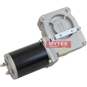 Mytee Products 600W 90:1 Tarp Motor for Dump Truck Tarp Systems with Chrome Cover 12VDC / 50 AMPS / 60 RPM (1 Year Warranty)