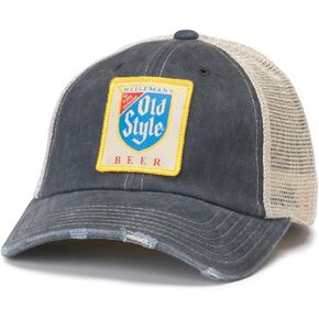 AMERICAN NEEDLE Old Style Beer Patch Unisex Adjustable Buckle Strap Baseball Hat
