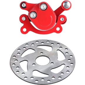 Go Kart Brake Kit,120Mm Disc Rotor Brake Caliper For 43 47 49Cc Electric Go Kart Scooter Mini Moto Brake Discs Go Kart Disc Brake Adapter