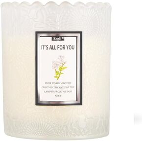 Lavender Rose Scented Candle for Home Scented Soy Wax Candles 45 Hour Burn Time for Mom and Women Relaxing Aromatherapy Candle