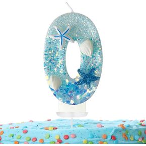 Zlongron Number 2 Candle, Handmade Birthday Number Candles, Birthday Cake Topper is Very Suitable for Birthdays, Theme Parties, and Anniversary Decorations