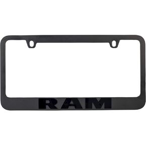 Dodge RAM Stealth Blackout License Plate Frame - Ram Trucks