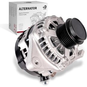 Alternator Fits for/Toyota Corolla2014-2019 L4 1.8L,125Amp 12V CW 6-Groove Clutch Pulley,OE# 104211-3300,104211-3303,11776,27060-0T240,270600T240