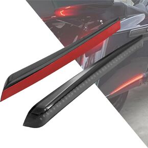 HDBUBALUS LED Extended Saddlebag Light with Smoke Lenses Fit for Harley Touring Road King Street Road Glide FLHR 2014-2023