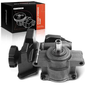 A-Premium Power Steering Pump, with Reservoir, Compatible with Ford Focus 2006-2011, Transit Connect 2010-2011, 2.0L 2.3L 2.5L, Replace # 6S4Z3A674A, 7S4Z3A674A