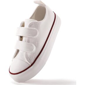 PATPAT Toddler Shoes for Girl & Boy, Toddler Sneakers Little Kid Shoes [Breathable & Comfortable] [Lightweight & Durable] Casual, Stylish and Comfortable Slip-On Canvas Sneaker Toddler Shoes Size
