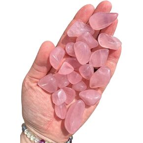 1lb Tumbled Polished Stones | 1/2" - 1" Size Nuggets | Crystals for Decoration, Healing, Reiki, Chakra (Black Tourmaline)