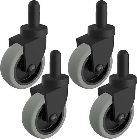 3 Inch Mop Bucket Casters (8Pack),Heavy Duty 150 LBS per Wheel,Replacement Caster Wheels for Rubbermaid Models 7570-L2,7571,7580,7581,Wavebrake & More in Saudi Arabia