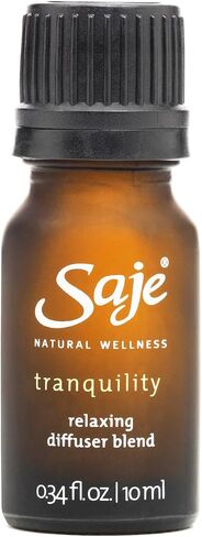 مزيج Saje Tranquility Diffuser، مزيج الزيوت العطرية العلاجية العطرية، طبيعي 100% (0.34 أونصة سائلة) in Saudi Arabia