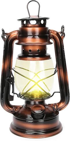 الرجعية التخييم الفوانيس في الهواء الطلق الكيروسين مصباح زيتي مصباح حرق فانوس زخرفة البرونزية للمنزل حديقة حانة نزل في الهواء الطلق فناء الديكور in Kuwait
