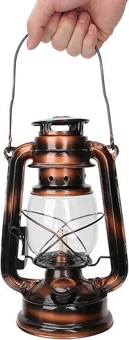 الرجعية التخييم الفوانيس في الهواء الطلق الكيروسين مصباح زيتي مصباح حرق فانوس زخرفة البرونزية للمنزل حديقة حانة نزل في الهواء الطلق فناء الديكور in Kuwait