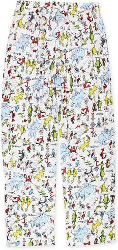 دكتور سيوس غرينش كات في القبعة وبيض أخضر وسروال نوم للرجال in Kuwait