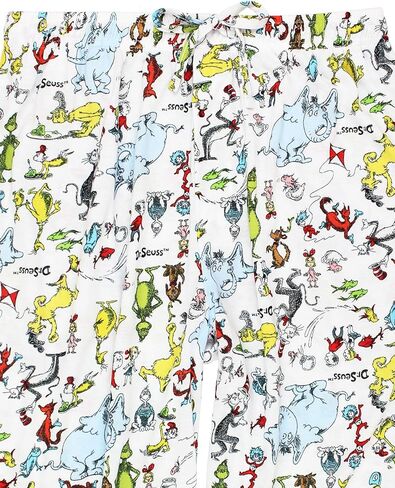 دكتور سيوس غرينش كات في القبعة وبيض أخضر وسروال نوم للرجال in Kuwait