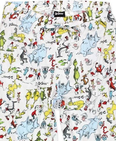 دكتور سيوس غرينش كات في القبعة وبيض أخضر وسروال نوم للرجال in Kuwait