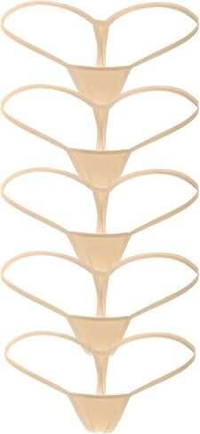 G-String Thongs for Women Sexy Womens Underwear Seamless Thongs Sexy Low Rise Briefs in Saudi Arabia