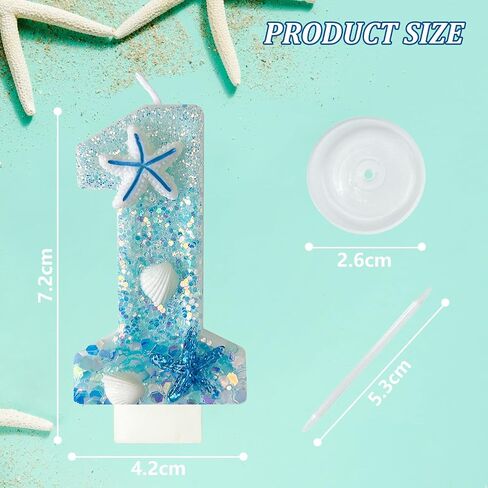 Zlongron Number 2 Candle, Handmade Birthday Number Candles, Birthday Cake Topper is Very Suitable for Birthdays, Theme Parties, and Anniversary Decorations in Saudi Arabia