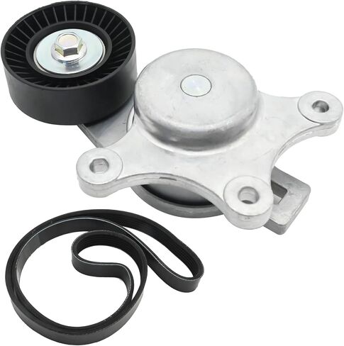 طقم شداد حزام محرك BT4Z6B209B لاستبدال Ford Explorer 3.5L V6 2011 2012 2013 2014 2015 2016 2017 2018 2019 لاستبدال Ford Edge 3.7L V6 2011 2012 2013 2014 استبدال 6PK1140 in Saudi Arabia