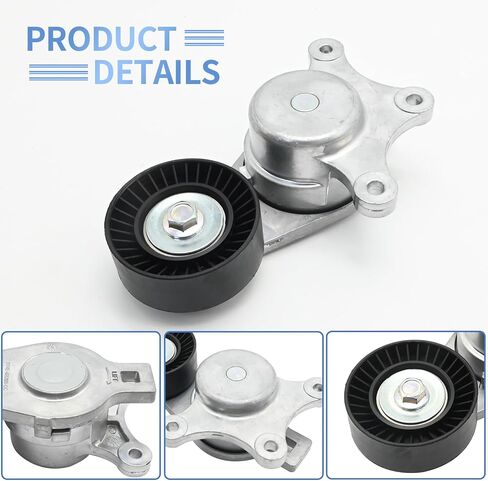 طقم شداد حزام محرك BT4Z6B209B لاستبدال Ford Explorer 3.5L V6 2011 2012 2013 2014 2015 2016 2017 2018 2019 لاستبدال Ford Edge 3.7L V6 2011 2012 2013 2014 استبدال 6PK1140 in Saudi Arabia