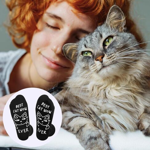 Christmas Gifts for Men Women Teenages Cat Dog Mom Dad Birthday Ideas, Funny Crazy Socks for Animal Lovers in Kuwait