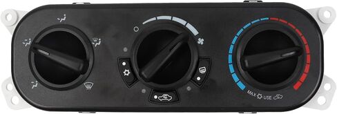 وحدة لوحة تبديل سخان تكييف الهواء من Dasbecan 55111840AE متوافقة مع 2007 2008 2009 2010 Jeep Wrangler JK، لوحة تبديل وحدة التحكم في المناخ لتكييف الهواء تحل محل 55111840AB، 55111840AD in Saudi Arabia