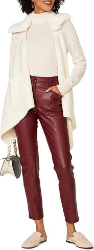 Rent The Runway Pre-Loved Faux Fur Collar Cardigan Vest in Saudi Arabia