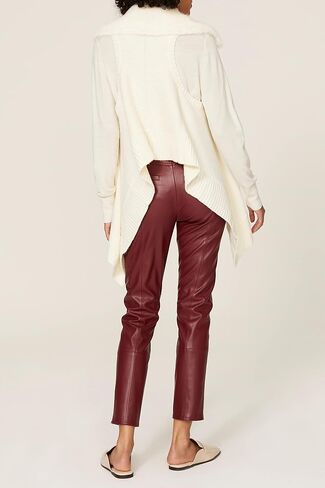 Rent The Runway Pre-Loved Faux Fur Collar Cardigan Vest in Saudi Arabia
