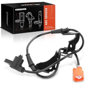 A-Premium ABS Wheel Speed Sensor Compatible with Honda Models - Civic 2003 L4 1.7L Sedan, 2004-2005 L4 1.7L, Built in Japan - Front Left Driver Side, Replace# 57455S5A023