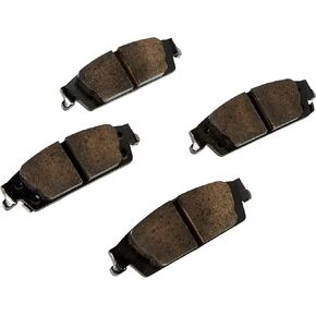 Parts 171-1228 Rear Disc Brake Pad Set with Clips