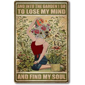 Funny Garden Decor Sometimes I Wet My Plants Sign Garden Metal Signs Outside Gardening Sign Gifts For Women Plant Lover Retro Bathroom Wall Decor Country Rustic Garage Home Farmhouse Wall Fence